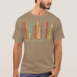 Mütter Tag Beste Gigi je Gitarre Lover Gitarrist T-Shirt