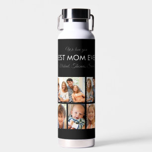 Mütter Tag Beste Mama je trendy FotoCollage Trinkflasche