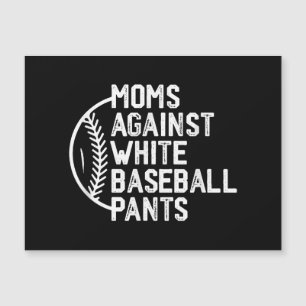 Mütter Tag Game Day Mama gegen White Baseball P Magnetkarte