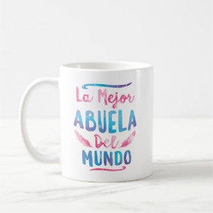 Mutter-Tag La Mejor Abuela Del Mundo Grandma Kaffeetasse