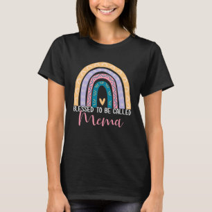 Mutter Tag Mama Oma gesegnet, Kino genannt zu werd T-Shirt