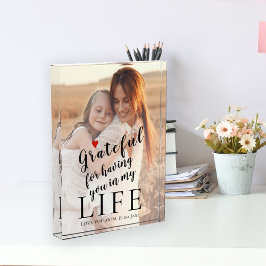 Mütter Tag personalisiertes Foto und Zitat