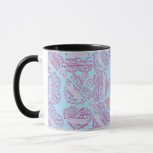 Mutter Tage Herz 01.Pink Lblue BG Tasse