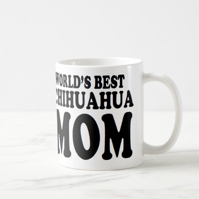 Mutter-Tagesgeschenk-Ideen-Chihuahua-Mammawelt am Tasse (Rechts)