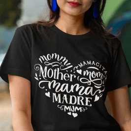 Mütter Tagesherz Mama Madre mamacita Mama T - Shir T-Shirt