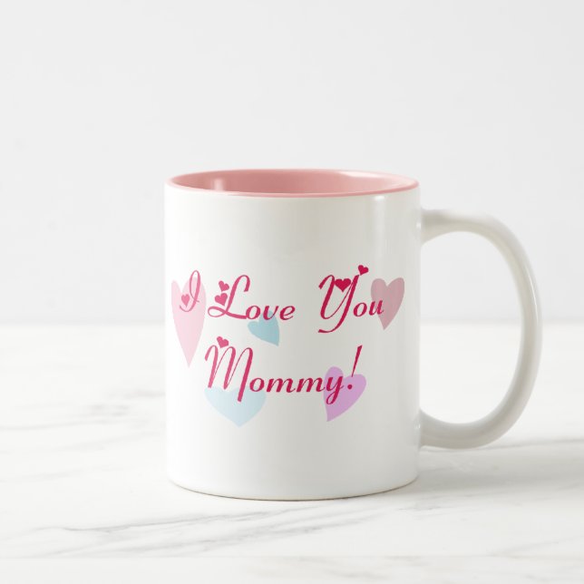 Mutter-Tageskaffee-Tasse Zweifarbige Tasse (Rechts)