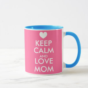 Mutter-TagesTasse   behalten Ruhe- und Liebemamma Tasse