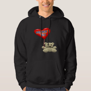Mutter-TagesTeddybär-Ballon Hoodie