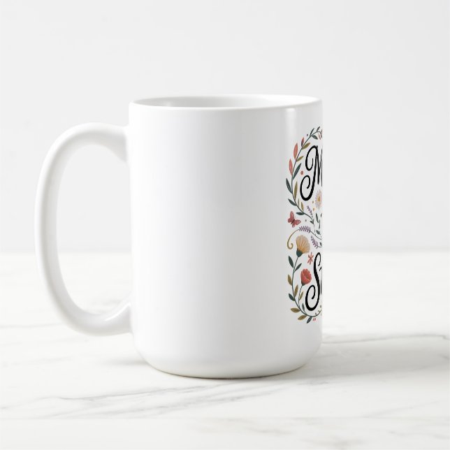 Mütter tanzen mit Kraft durchs Leben Kaffeetasse (Links)