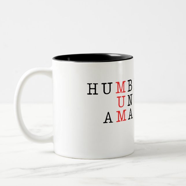 Mutter-Tasse Zweifarbige Tasse (Links)