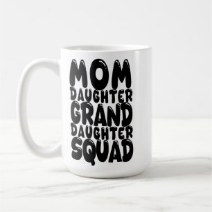 Mutter Tochter Enkelin Squad passende Familie Kaffeetasse
