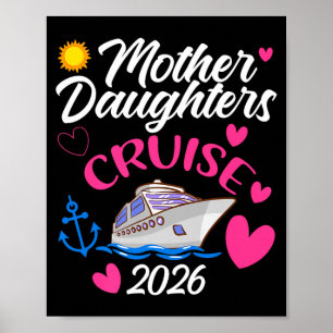 Mutter-Tochter-Kreuzfahrt-Trip 2026 Liebe Familie Poster