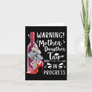 Mutter-Tochter-Reise 2025 Familie Mama Passende Fe Karte