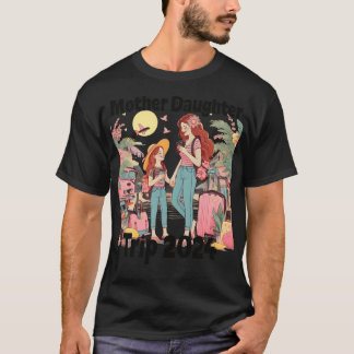 Mutter-Tochter-Reise Familienzusammenkunft Sommerf T-Shirt