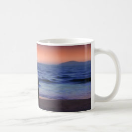 Mutter & Tochter Spaziergang am Strand (Muttertag) Tasse