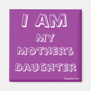 Mutter-Tochter-Zitat Magnet