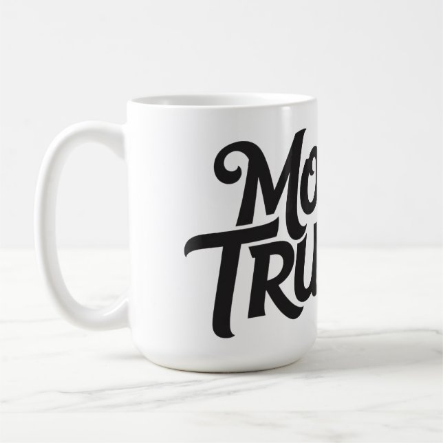 Mutter Trucker Kaffeetasse (Links)
