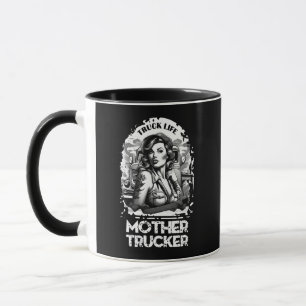 Mutter Trucker Tasse
