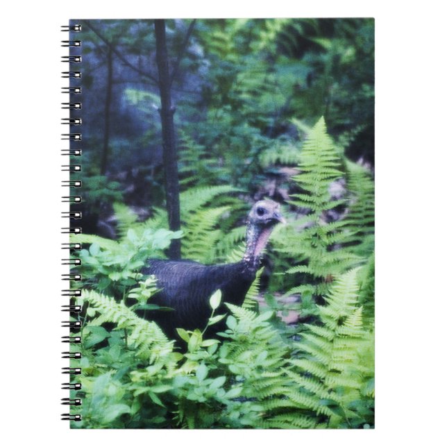 Mutter Türkei im Ferns-Notebook Notizblock (Vorderseite)