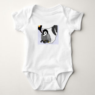 Mutter-u. Baby-Pinguin Baby Strampler
