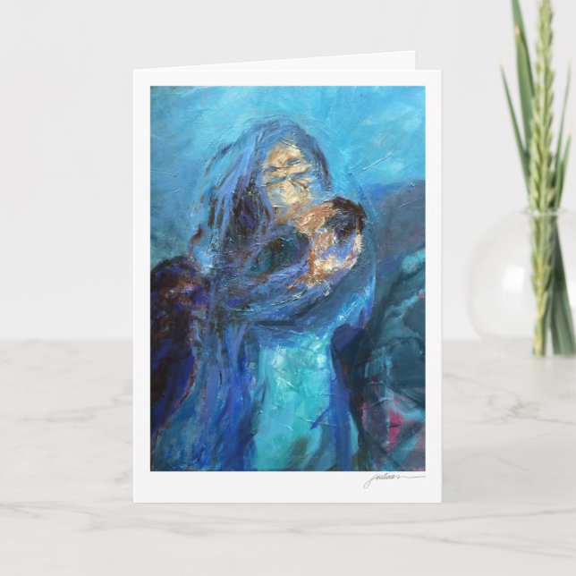 Mutter u. Kind Karte (Vorderseite)