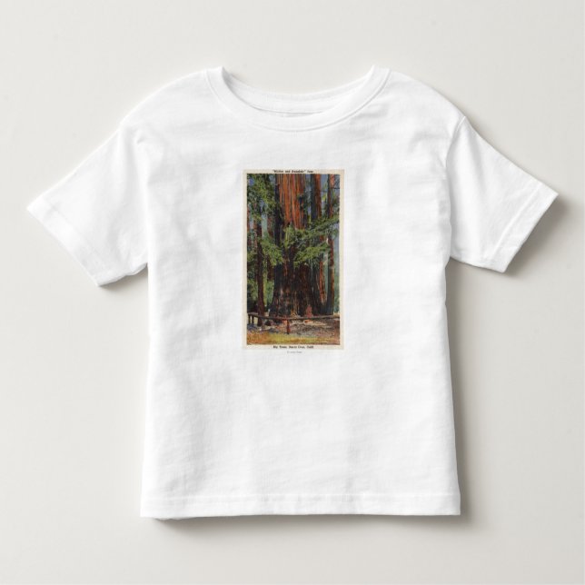 "Mutter" u. "Tochter" am großen Baum-Park Kleinkind T-shirt (Vorderseite)