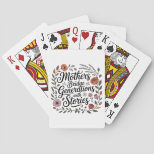 Mütter überbrücken Generationen mit Geschichten Spielkarten