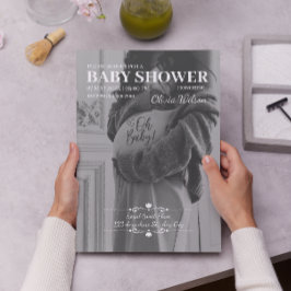 Mutter, um Baby Dusche zu sein Einladung