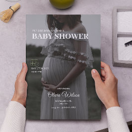 Mutter, um Baby Dusche zu sein Einladung