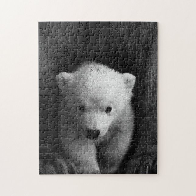 Mutter und Baby Animal Bear Fotografie Jigsaw Puzzle (Vertikal)