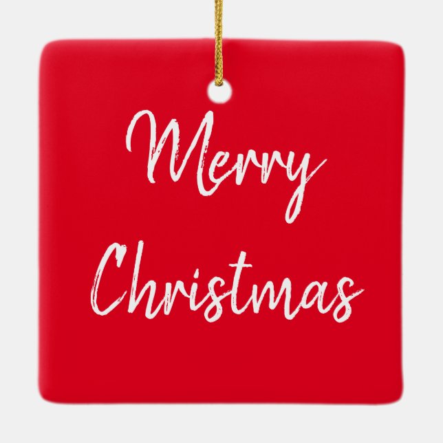 Mutter und Baby Elefant in der Serengeti Keramikornament (Rückseite)