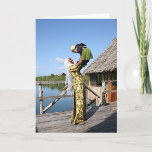 Mutter und Baby Karte