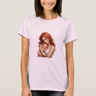 Mutter und Baby-Liebe - T - Shirt für die Verbindu