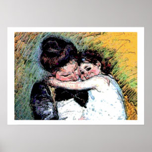 Mutter und Baby Poster