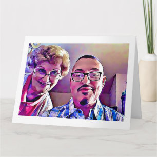 Mutter und ich Muttertag 2017 Alter 84 und 64 Kart Karte