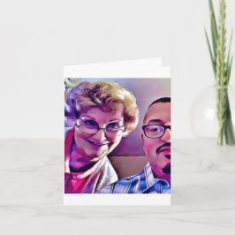 Mutter und ich Muttertag 2017 Alter 84 und 64 Kart Karte