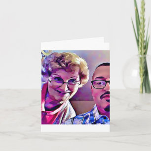 Mutter und ich Muttertag 2017 Alter 84 und 64 Kart Karte