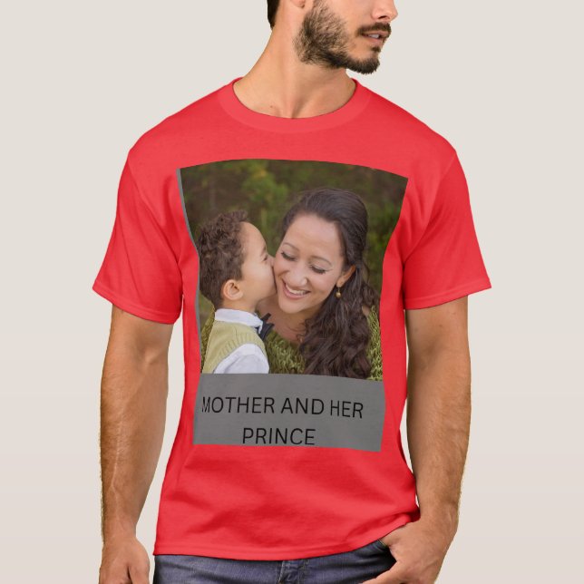 MUTTER UND IHR PRINZ T-SHIRT (Vorderseite)