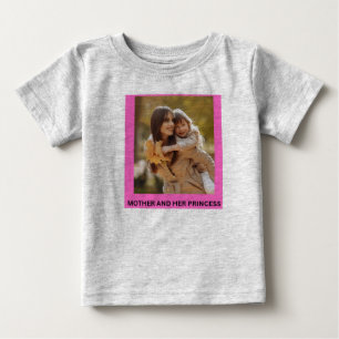 MUTTER UND IHRE PRINZESSIN BABY T-SHIRT