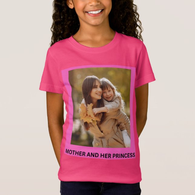 MUTTER UND IHRE PRINZESSIN T-Shirt (Vorderseite)
