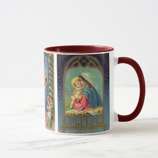 Mutter und Jesus-Tasse Tasse (Rechts)