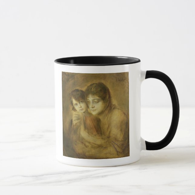 Mutter und Kind, 1893 Tasse (Rechts)