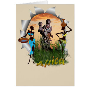 Mutter und Kind Afrikas