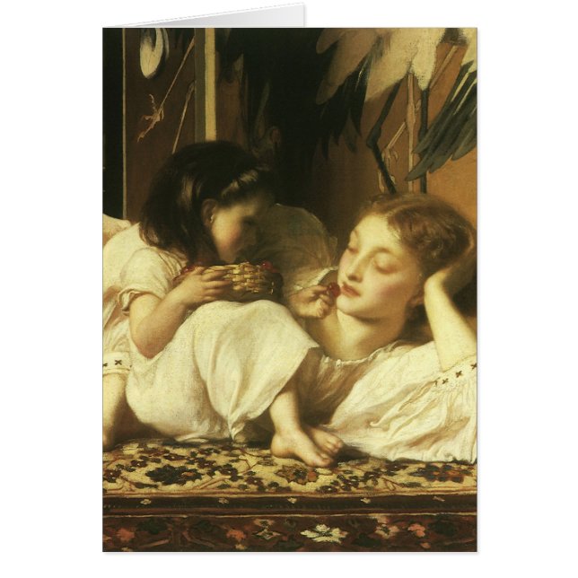 Mutter und Kind (alias Cherries) von Lord Leighton (Vorne)