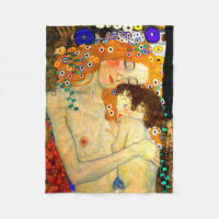 Mutter und Kind durch Kunst Nouveau Gustav Klimt