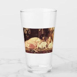 Mutter und Kind (Frau und Tochter) Glas