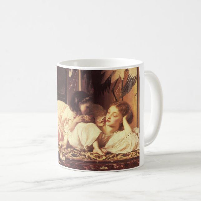 Mutter und Kind (Frau und Tochter) Kaffeetasse (VorderseiteRechts)