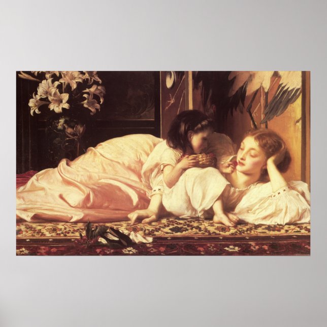 Mutter und Kind (Frau und Tochter) Poster (Vorne)