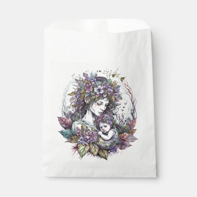 Mütter und Kind Geschenktütchen (Vorderseite)