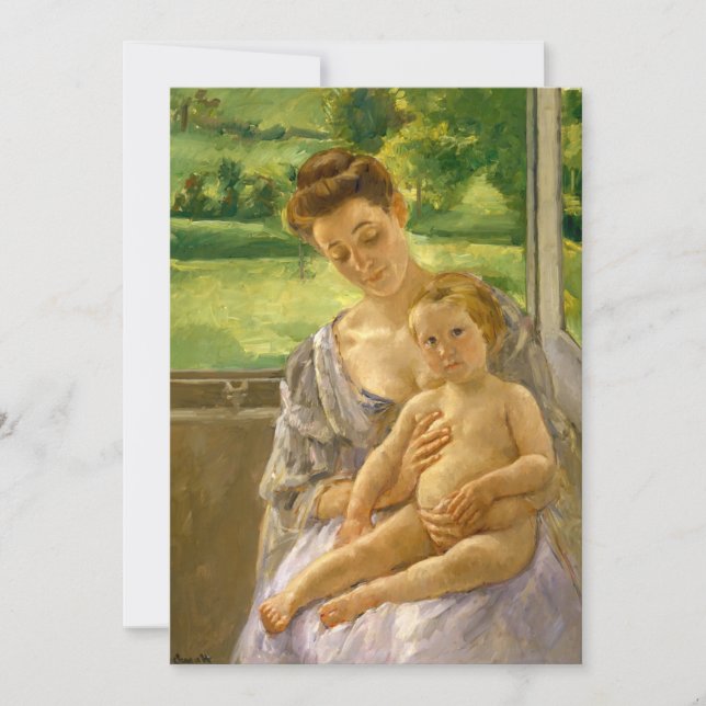 Mutter und Kind | Mary Cassatt (Vorderseite)